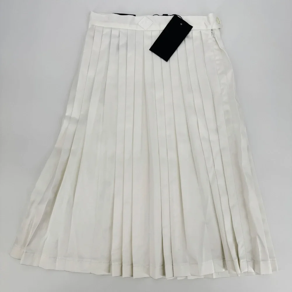 J.Lindeberg Dorothea Pleated Skirt White XS Womens Golf Tennis‎ Athleisure